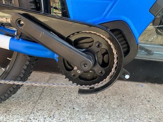Bicicleta Hibrida Conor Oslo Eléctrica Azul