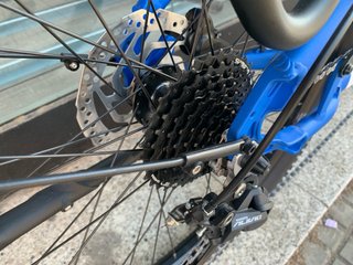 Bicicleta Hibrida Conor Oslo Eléctrica Azul