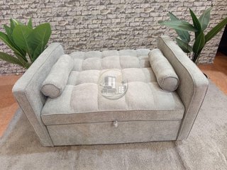 Sofá Cama - Gris 118 cm