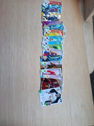 Cartas sueltas Adrenalyn XL 21-22