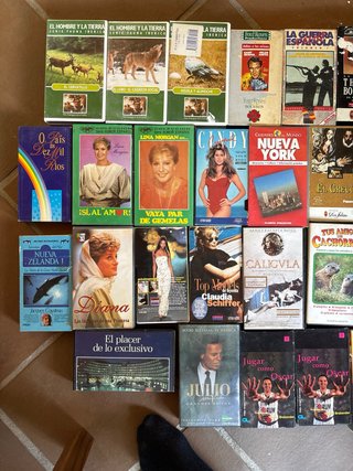 Lote de 25 Películas VHS