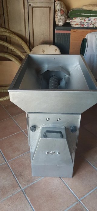 Despalilladora Inox Motor 1.8CV Nueva