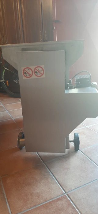 Despalilladora Inox Motor 1.8CV Nueva