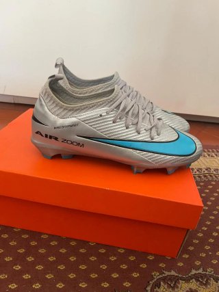 Scarpe calcio Nike Air Zoom Argento/Blu