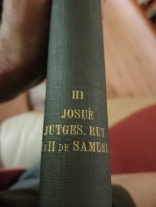 III Josuè Jutges. Rut I i II de Samuel- Fundació