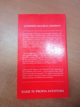 Mítico libro-juego "Prisionero de las hormigas" (P