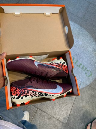 Botas de fútbol Nike Morado Naranja