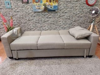 Sofá cama BEIGE  con arcón