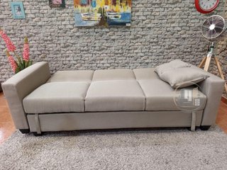 Sofá cama BEIGE  con arcón