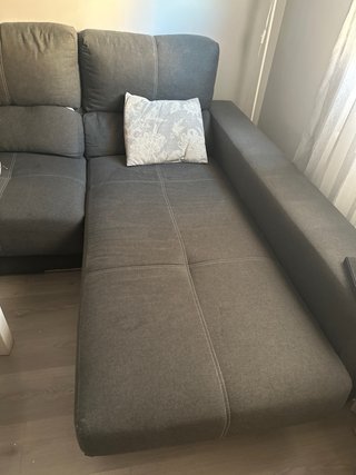 Sofá Chaiselongue 280x180 Gris