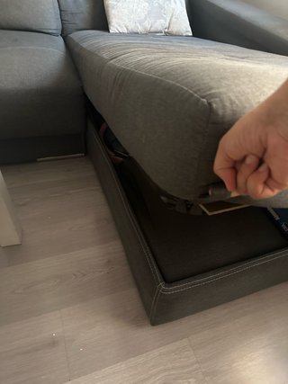 Sofá Chaiselongue 280x180 Gris
