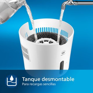 Philips humidificador aire silencioso NanoCloud