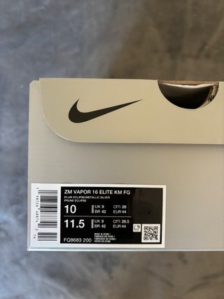 Nike ZM Vapor 16 Elite FG Talla 44 Mbappe