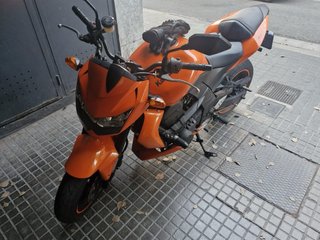 Kawasaki Z750 Naranja