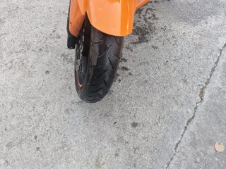 Kawasaki Z750 Naranja