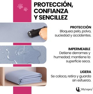 Funda impermeable reversible para mascotas