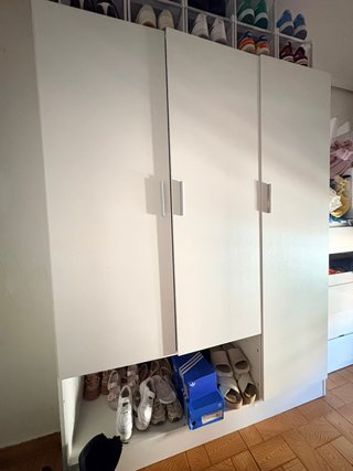 Armario blanco modular En buen estado