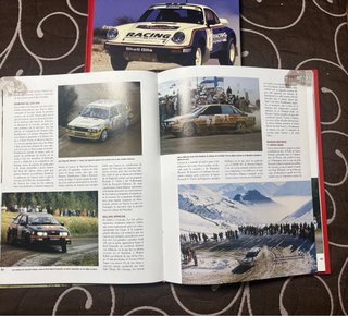 Libros Scalextric Rally Míticos.