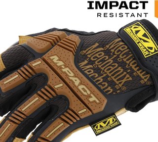 Mechanix Wear Leather M-Pact Guantes protección