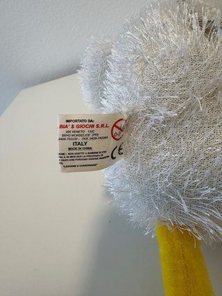 Peluche Gallina Bianca Sonora Tobia's Giochi