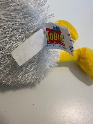 Peluche Gallina Bianca Sonora Tobia's Giochi