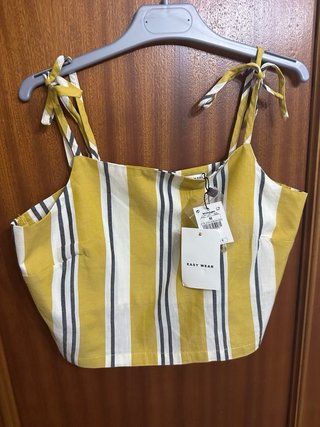 Top Easy Wear Rayas Talla M