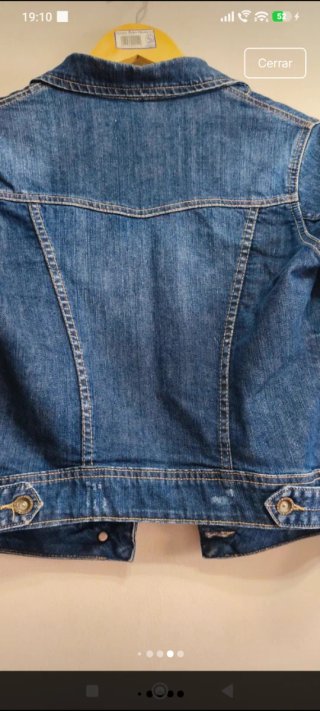 Chaqueta Vaquera Zara Talla S