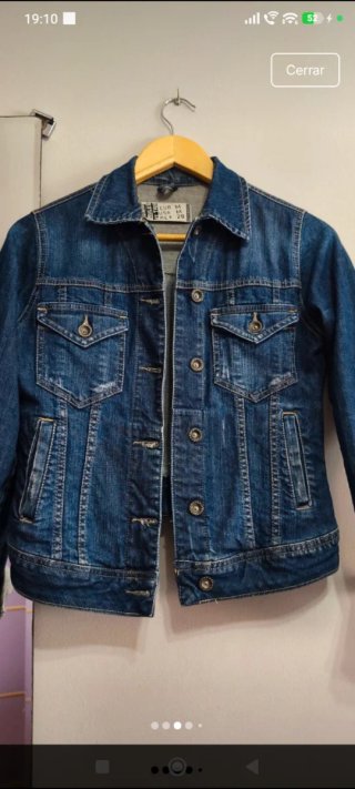 Chaqueta Vaquera Zara Talla S