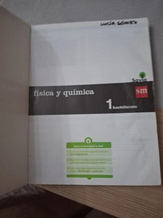Física y Química 1 Bachillerato