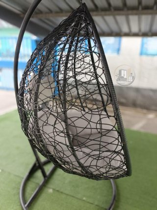 Silla Colgante / Mecedora Gris