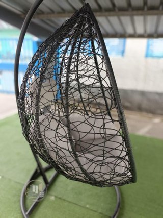 Silla Colgante / Mecedora Gris