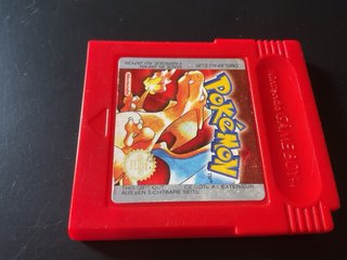 Pokémon Rojo Game Boy Nintendo DMG-APAU-EUR