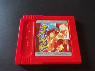 Pokémon Rojo Game Boy Nintendo DMG-APAU-EUR