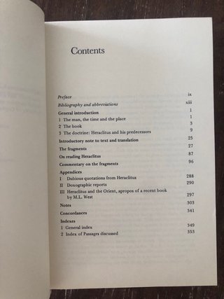 The art and thoughts of Heraclitus by Charles H.Ka