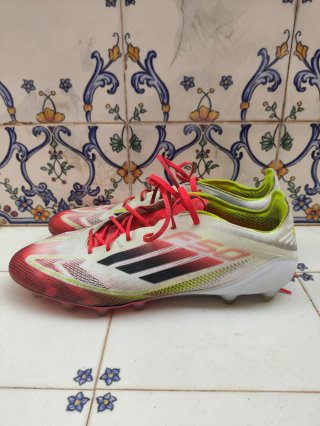 Adidas F50 Elite Botas Fútbol Rojas Blancas