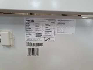 Congelador Hisense 2 años