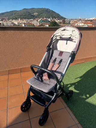 Carro Bebé Inglesina con barilla rota, lavado