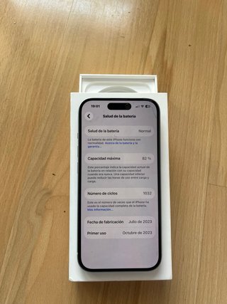 iPhone 15 Azul (128 GB) - ¡Impecable y con caja