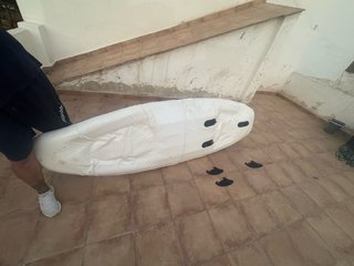 Kayak inflable azul