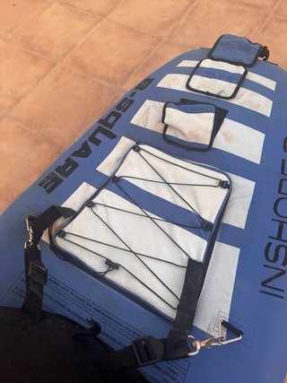 Kayak inflable azul
