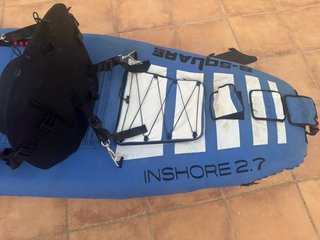 Kayak inflable azul