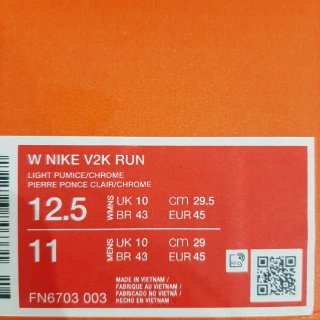 Nike V2K Run Taglia 45