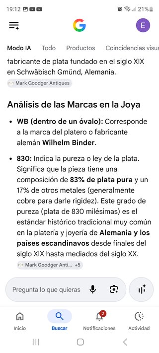 Relicario de plata San Cristóbal
