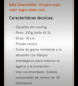 Zapatillas running mujer Nike negras y rosas