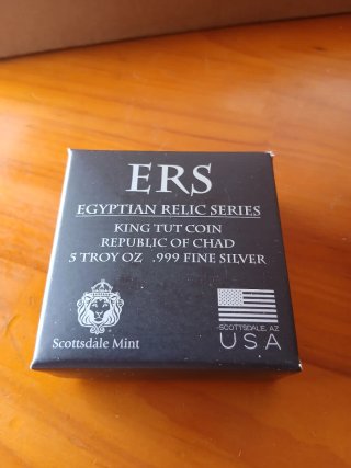 Tutankamón 5 oz Plata
