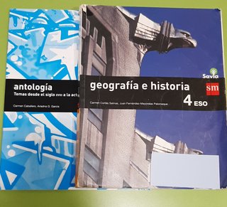 Libros de texto de 4 de la ESO
