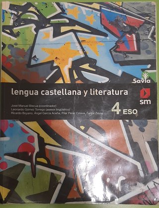 Libros de texto de 4 de la ESO