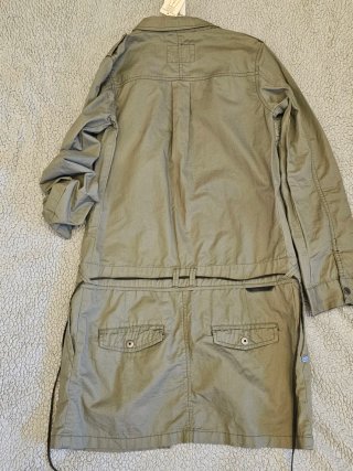 Chaqueta verde militar niña T.M