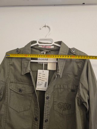 Chaqueta verde militar niña T.M
