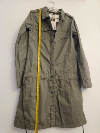 Chaqueta verde militar niña T.M
